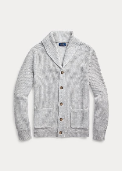 Polo Ralph Lauren Cotton Shawl-Collar Cardigan Herre Danmark (UEAHL6378)